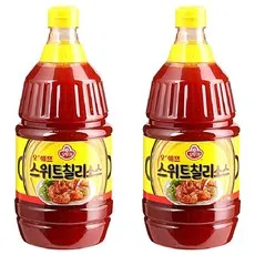 오뚜기 오쉐프 스위트 칠리소스, 2.1kg, 2개