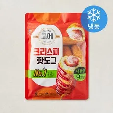 고메 크리스피 핫도그 (냉동), 80g