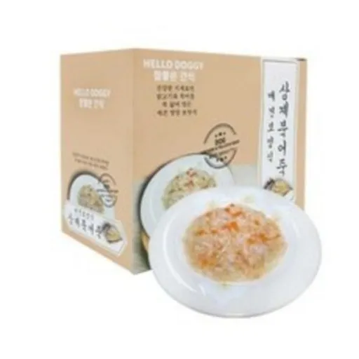 참좋은간식 삼계죽 강아지 간식 80g, 삼계맛