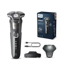 필립스 SkinIQ 5000 시리즈 전기면도기, S5887/29, 카본 그레이