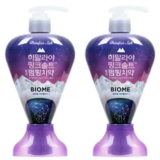 히말라야핑크솔트담은 브라이트닝화이트 펌핑치약, 285g