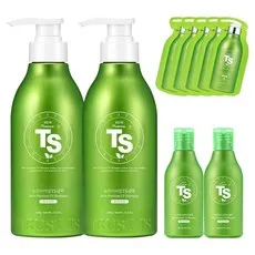TS 뉴프리미엄 탈모증상완화 샴푸 500g x 2P + 100g x 2P + 6g x 5P 세트