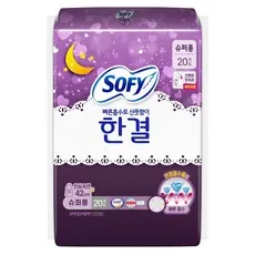 쏘피 한결 생리대 날개형, 중형, 16개입, 1개