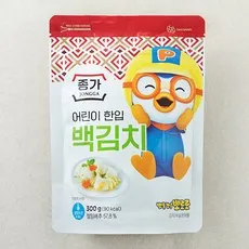 종가 어린이 한입 백김치, 300g