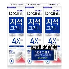 2080 닥터크리닉 고불소 1450 치석치약 2.0, 140g