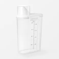 JAJU 잡곡통 2kg, 투명, 1개