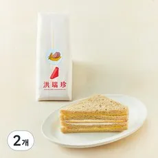 홍루이젠 호밀빵 햄치즈 샌드위치, 74g