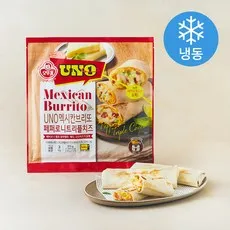 오뚜기 리얼 멕시칸 브리또 페페로니트리플치즈 (냉동), 125g