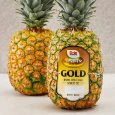 스위티오 Dole 골드 파인애플 2개입, 3kg