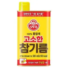 오뚜기 고소한 참기름, 500ml