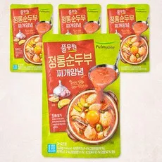 풀무원 정통순두부 찌개양념, 140g
