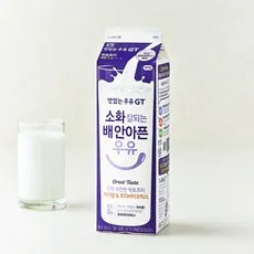 남양유업 맛있는우유GT 소화 잘되는 배 안아픈 저지방 & 프리바이오틱스 우유, 900ml