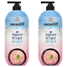 히말라야핑크솔트 풍성한 거품 산뜻한 바디워시 민트향, 900ml, 2개
