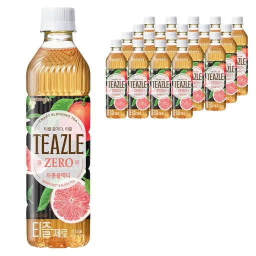 티즐 제로 자몽블랙티 500ml
