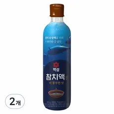 백설 참치액 진, 900g, 2개