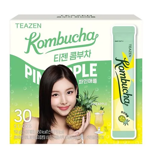 콤부차 20T (티젠 파인애플10T / 담터 자몽 10T), 50g