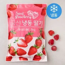 감미인영농조합법인 국내산 딸기 (냉동), 1kg, 1개