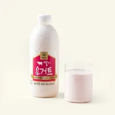 강훈목장 수제요거트 딸기, 1L