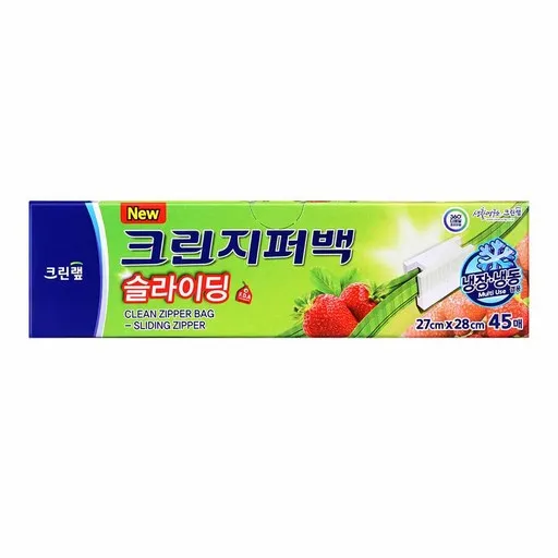 크린랩 대용량 슬라이딩 지퍼백 27 x 28 cm