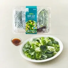 피그인더가든 그린믹스 샐러드 키트 5개입, 1개, 400g