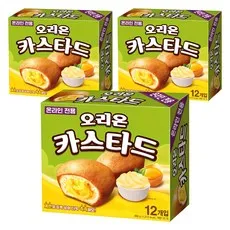 오리온 카스타드 12p, 288g, 2개, 288g