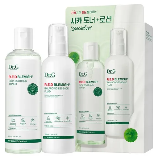 닥터지 레드 블레미쉬 시카 토너 200ml + 로션 150ml 2종 세트
