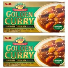 에스앤비골든 카레 중간매운맛, 220g