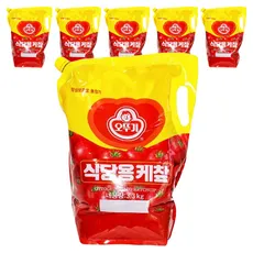 오뚜기 오리지널 식당용 케첩 스파우트팩, 3.3kg, 6개