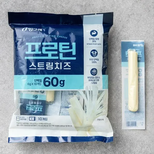 [로켓프레시] 빙그레 프로틴 스트링 치즈