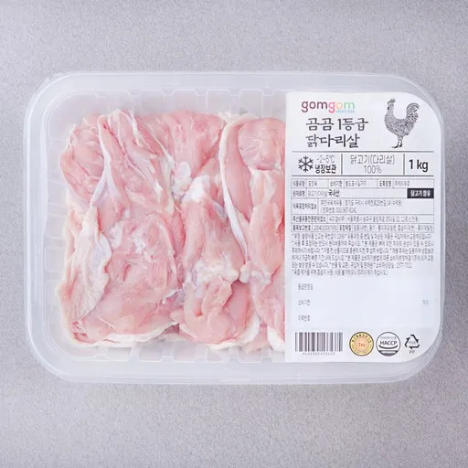 곰곰 1등급 닭다리살 (냉장), 1kg