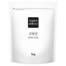 가성비가브랜드다 파우치형 구연산, 1kg, 1개