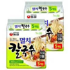 농심 멸치칼국수 98g