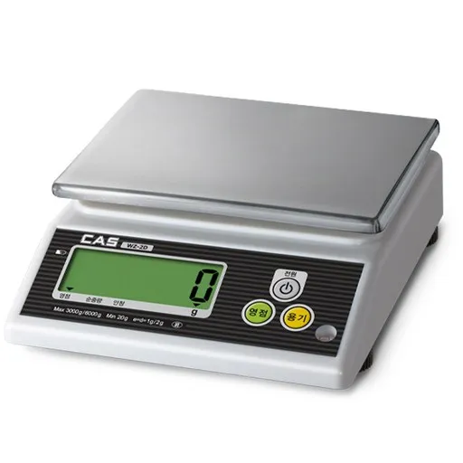 카스 디지털 주방저울 WZ-2D (6kg 1~2g), WZ-2D(6kg 1~2g), 1개, 6kg