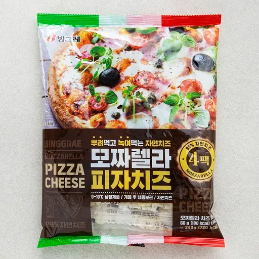 [로켓프레시] 빙그레 모짜렐라 피자치즈
