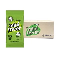 해농 미니김 에코패키지, 1.8g, 120개