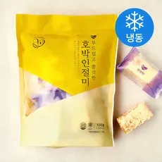 창억떡 부드럽고 쫄깃한 호박인절미 (냉동), 500g