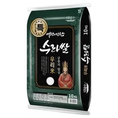 더담은 여왕의만찬 우리미 수라쌀 미소진품 백미 특등급, 10kg, 1개