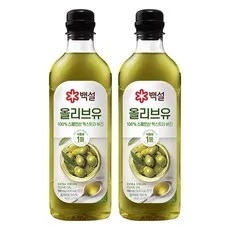 백설 엑스트라버진 압착 올리브유, 900ml