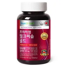 뉴트리디데이 프리미엄 밀크씨슬 골드, 90정, 45g, 1개