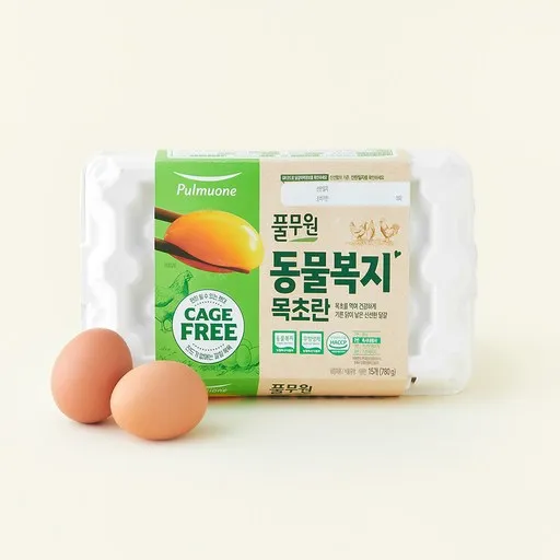 풀무원 동물복지 목초란