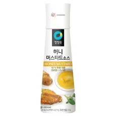 청정원 허니 머스타드 소스, 320g