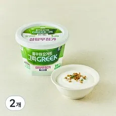 풀무원다논 그릭 설탕무첨가 플레인 요거트, 400g