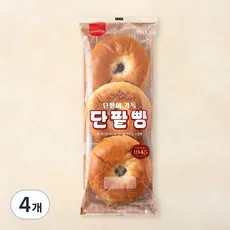 삼립 정통 단팥빵, 85g, 3개입, 4개