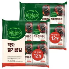 비비고 직화 참기름김, 54g