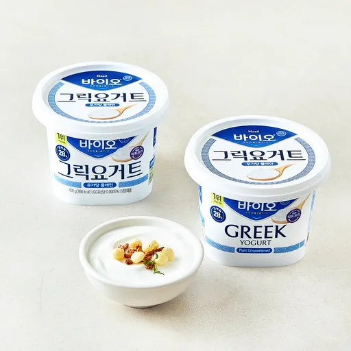 매일바이오 그릭요거트 무가당 플레인, 400g