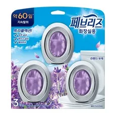 페브리즈 비치형 화장실용 라벤더 부케향 탈취제 본품, 18.9ml