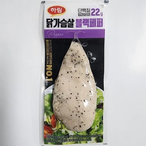 하림 닭가슴살 블랙페퍼 100g
