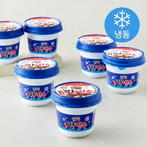 롯데웰푸드 찰떡 일품 팥빙수 (냉동), 240ml