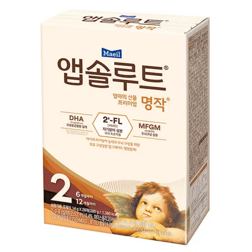 앱솔루트 프리미엄 명작 스틱분유 2단계