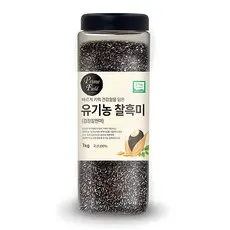 PrimeField 유기농 찰흑미 (검정찰현미), 1kg, 1개